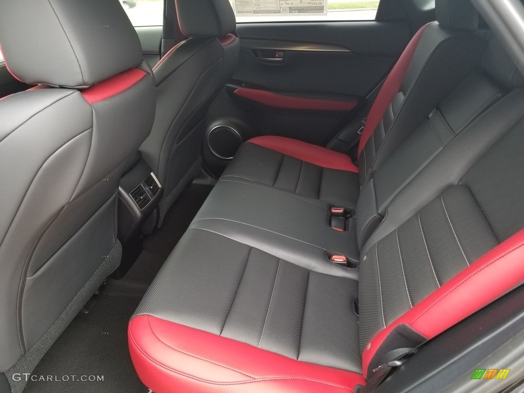 Circuit Red Interior 2020 Lexus NX 300 F Sport AWD Photo #135453779