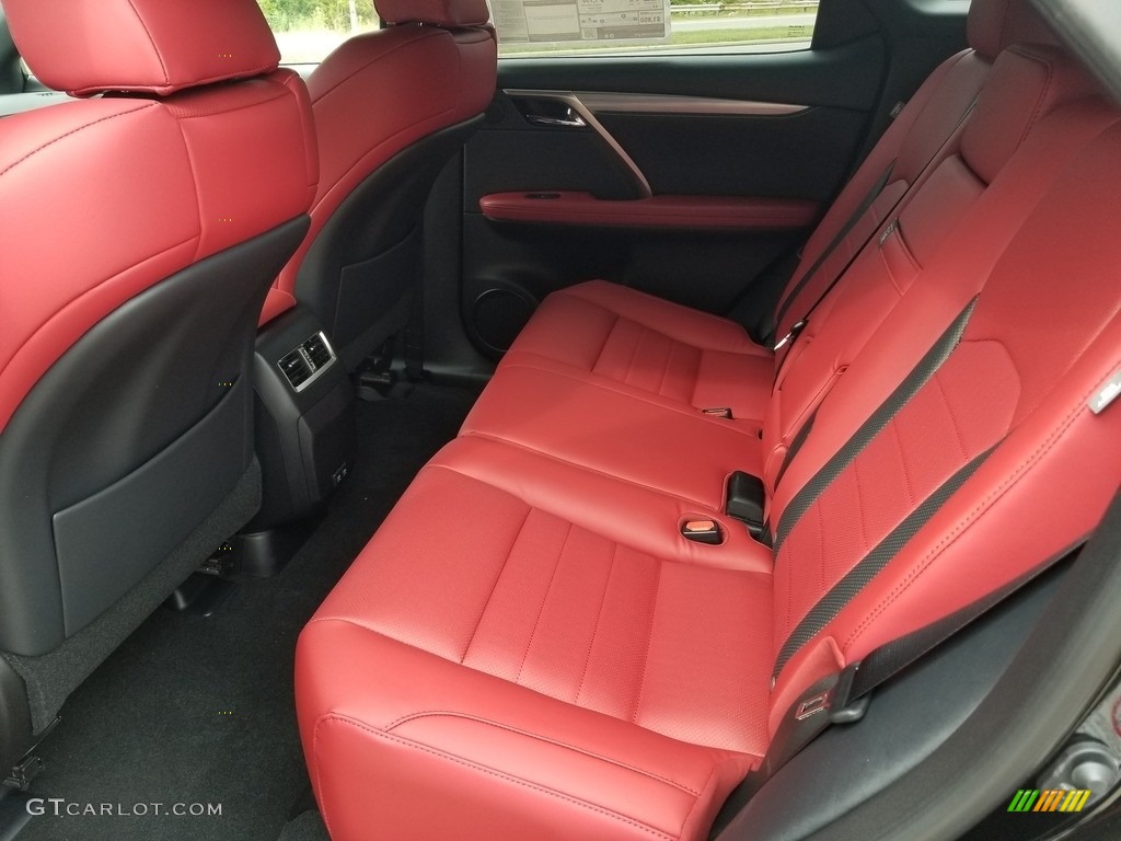 Circuit Red Interior 2020 Lexus RX 350 F Sport AWD Photo #135453959