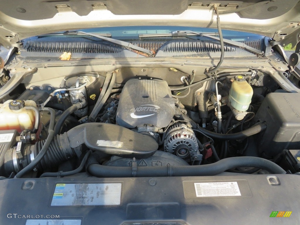 2002 Silverado 2500 LS Extended Cab 4x4 - Medium Charcoal Gray Metallic / Graphite photo #6