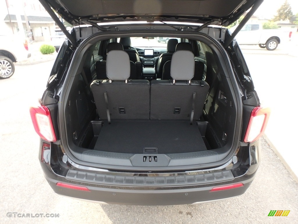 2020 Explorer XLT 4WD - Agate Black Metallic / Ebony photo #7