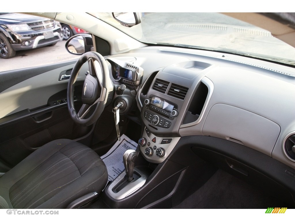 2012 Sonic LT Hatch - Black / Jet Black/Dark Titanium photo #15
