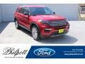 2020 Rapid Red Metallic Ford Explorer Limited  photo #1