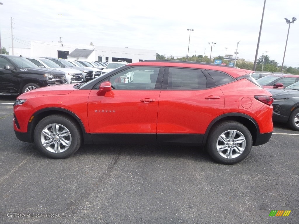 Red Hot 2020 Chevrolet Blazer LT AWD Exterior Photo #135454457