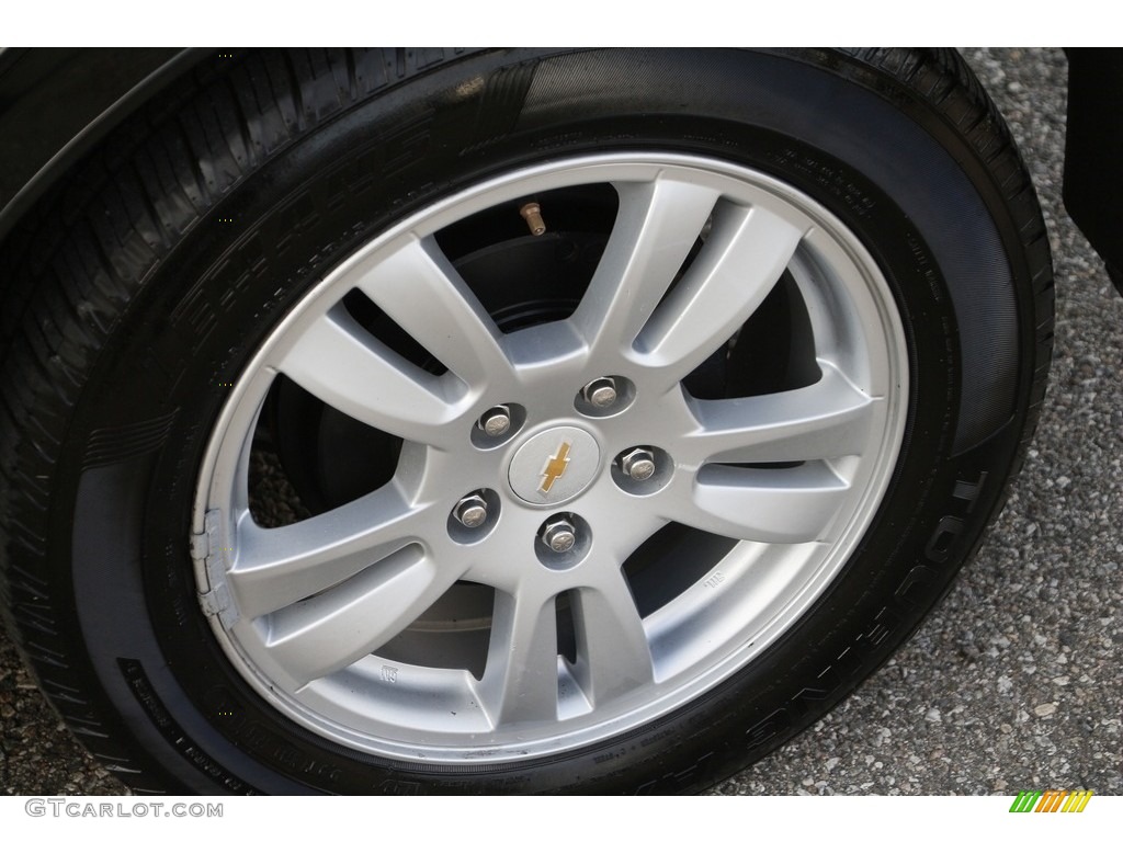 2012 Sonic LT Hatch - Black / Jet Black/Dark Titanium photo #20