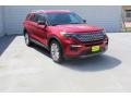 2020 Rapid Red Metallic Ford Explorer Limited  photo #2