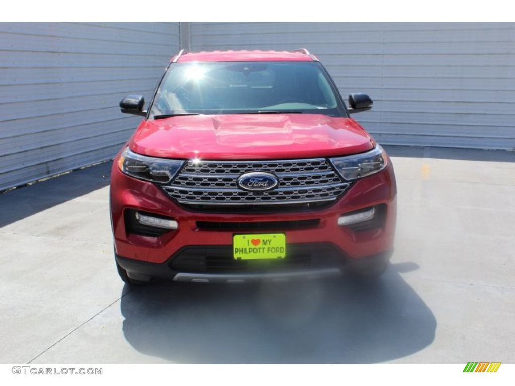 2020 Explorer Limited - Rapid Red Metallic / Ebony photo #3