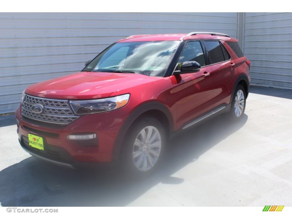 2020 Explorer Limited - Rapid Red Metallic / Ebony photo #4