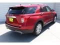 2020 Rapid Red Metallic Ford Explorer Limited  photo #8
