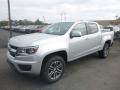 2020 Silver Ice Metallic Chevrolet Colorado WT Crew Cab 4x4  photo #1