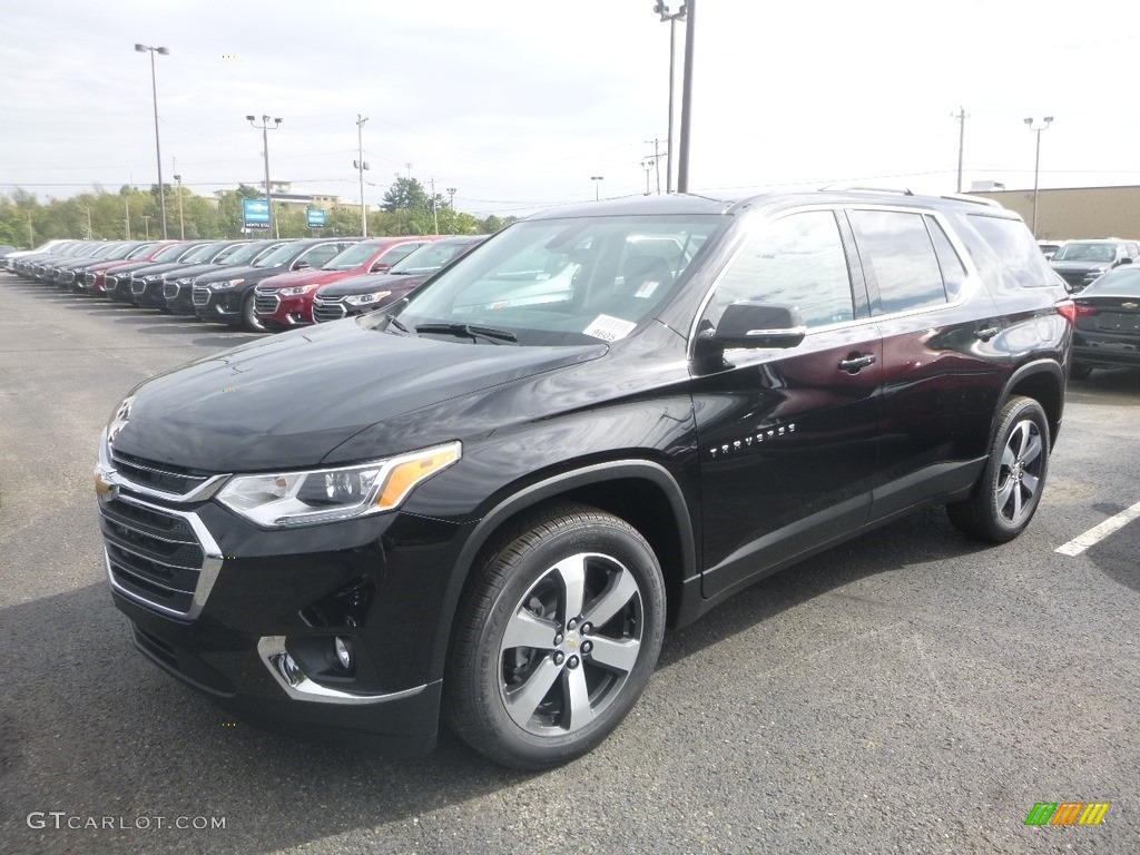 Mosaic Black Metallic 2020 Chevrolet Traverse LT AWD Exterior Photo #135455204
