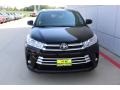 2019 Midnight Black Metallic Toyota Highlander XLE  photo #3