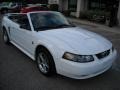 2004 Oxford White Ford Mustang V6 Convertible  photo #2