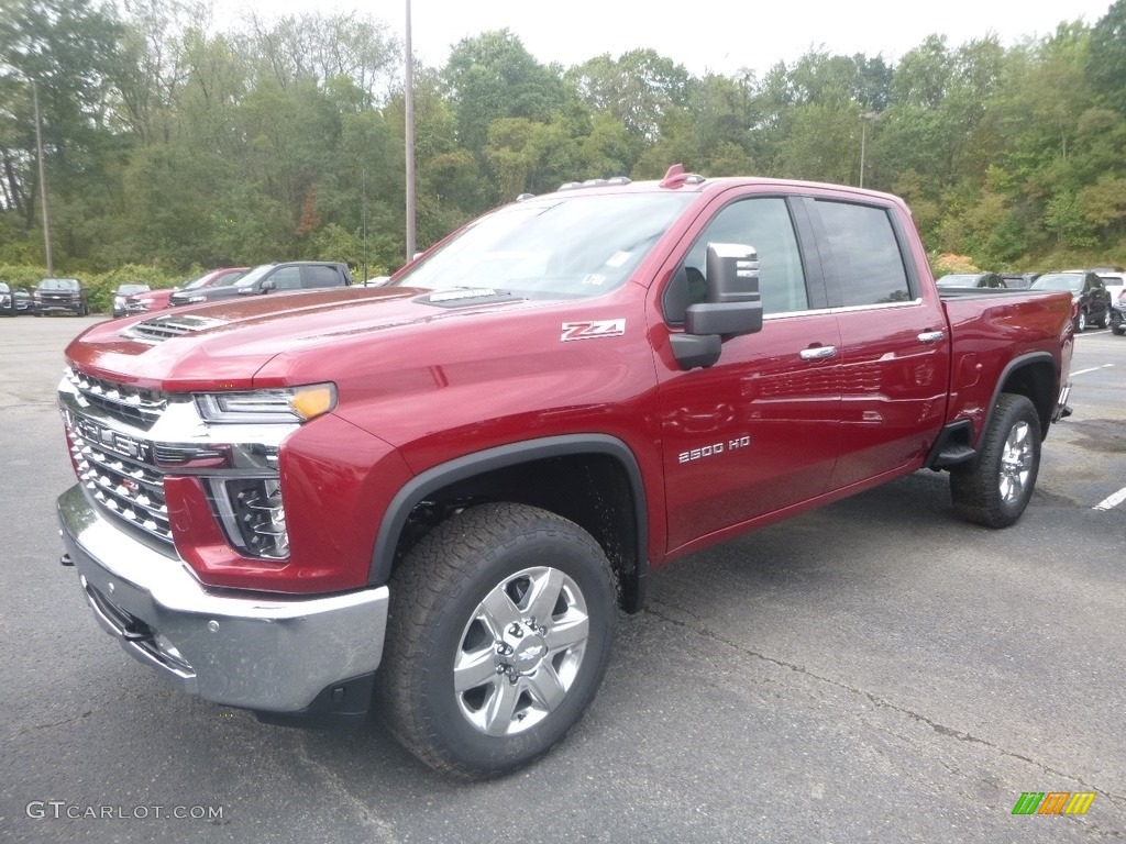 2020 Silverado 2500HD LTZ Crew Cab 4x4 - Cajun Red Tintcoat / Jet Black photo #1