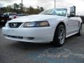 2004 Oxford White Ford Mustang V6 Convertible  photo #4