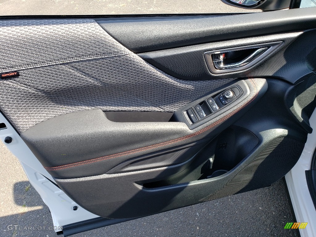 2020 Subaru Forester 2.5i Sport Gray Sport Door Panel Photo #135456005