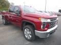 2020 Cajun Red Tintcoat Chevrolet Silverado 2500HD LTZ Crew Cab 4x4  photo #6