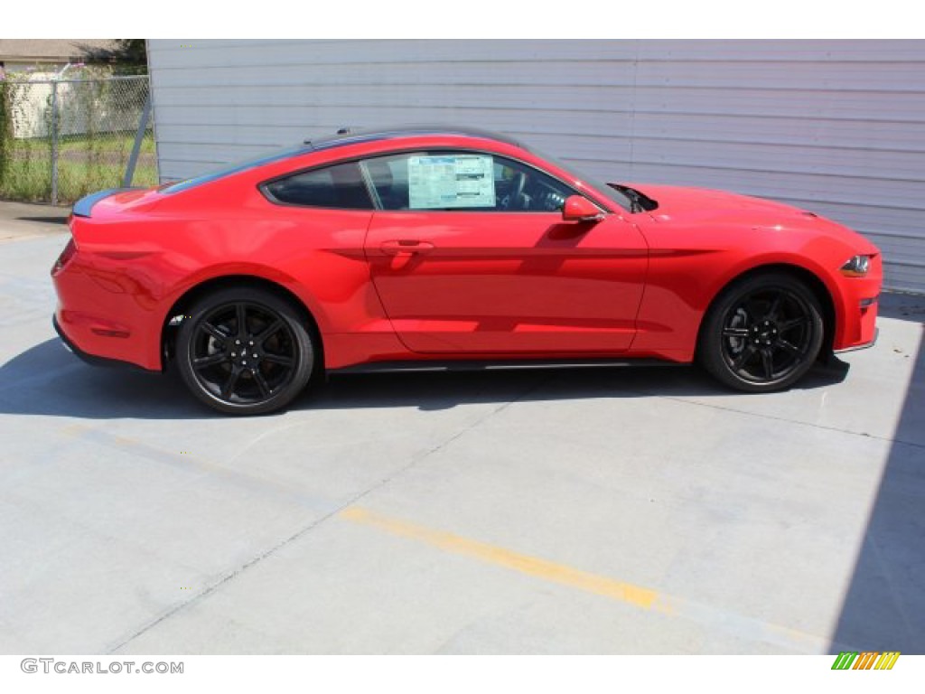 2019 Mustang EcoBoost Fastback - Race Red / Ebony photo #10