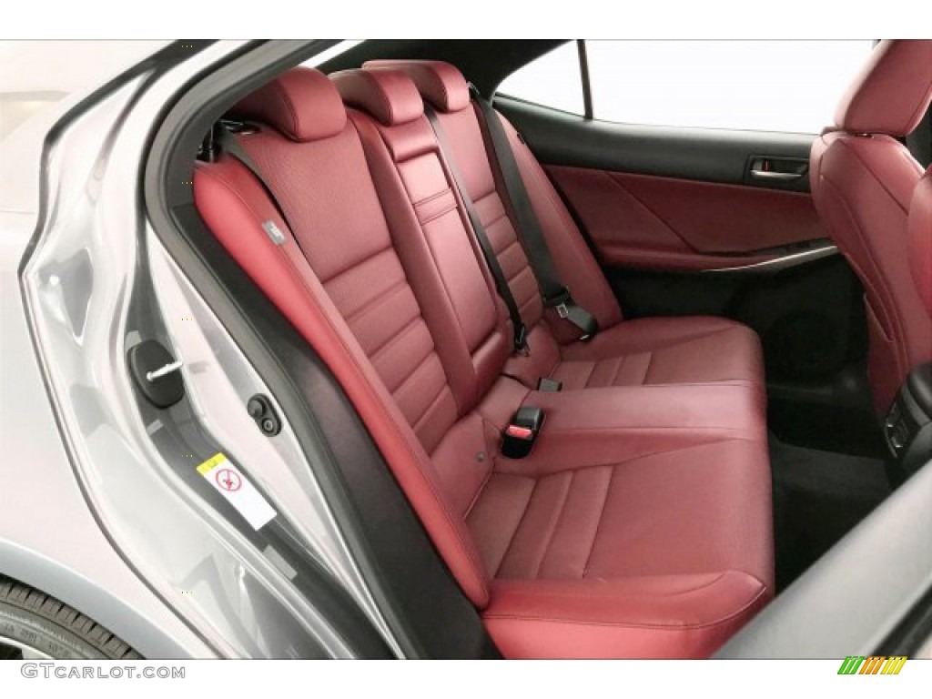 2019 Lexus IS 300 F Sport Rear Seat Photo #135458696