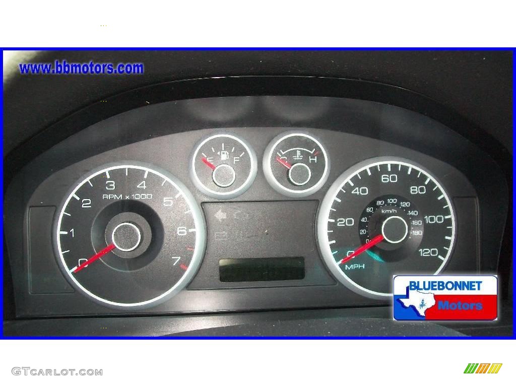 2007 Fusion SE V6 - Tungsten Grey Metallic / Light Stone photo #7