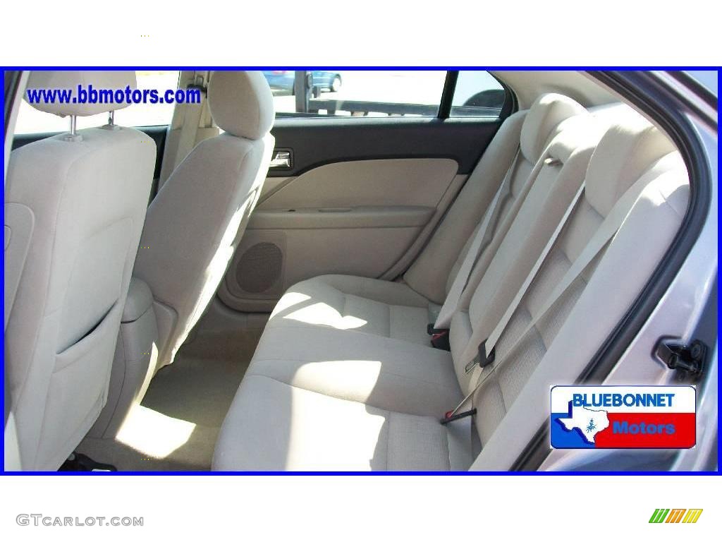 2007 Fusion SE V6 - Tungsten Grey Metallic / Light Stone photo #11