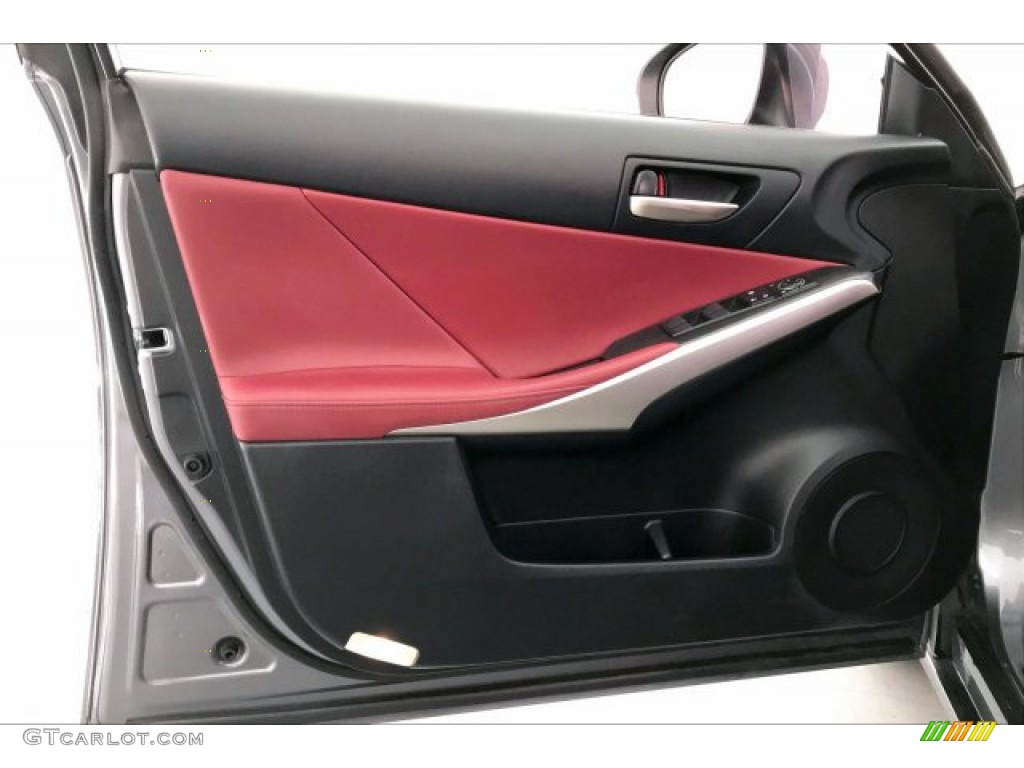 2019 Lexus IS 300 F Sport Rioja Red Door Panel Photo #135459014