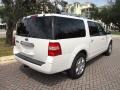 2013 White Platinum Tri-Coat Ford Expedition EL Limited  photo #10