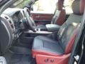 Red/Black 2020 Ram 1500 Rebel Quad Cab 4x4 Interior Color