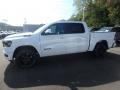 2020 Bright White Ram 1500 Big Horn Night Edition Crew Cab 4x4  photo #2