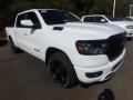 2020 Bright White Ram 1500 Big Horn Night Edition Crew Cab 4x4  photo #8