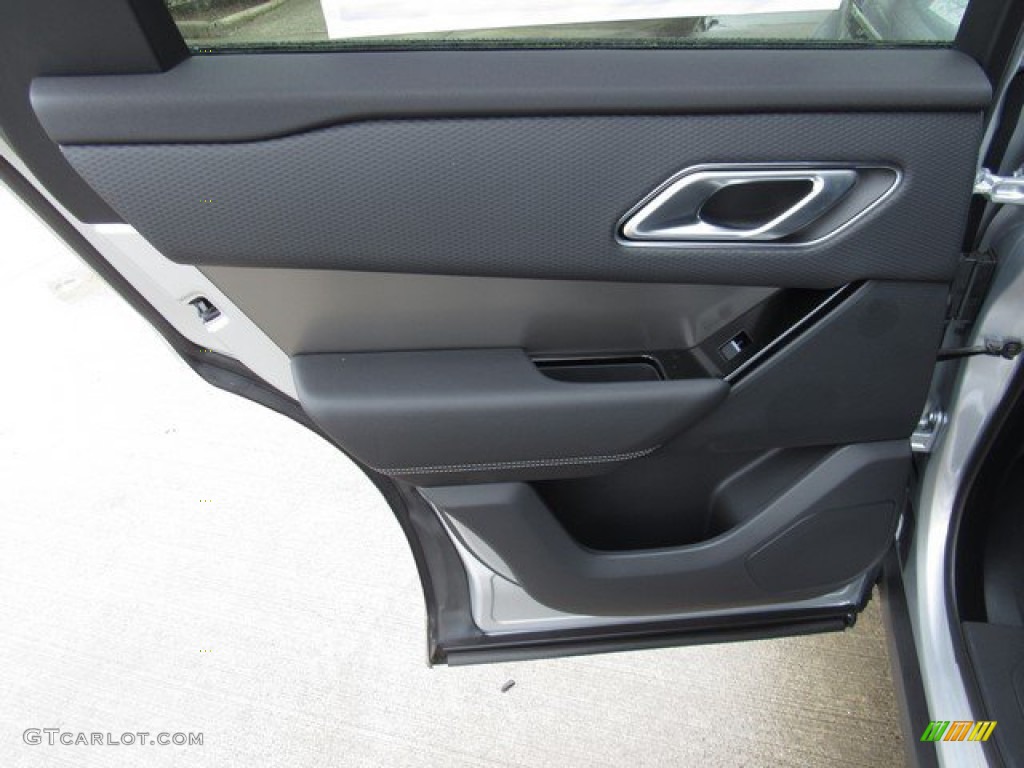 2019 Land Rover Range Rover Velar S Ebony Door Panel Photo #135459953