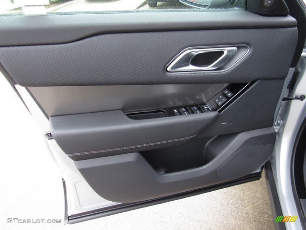 2019 Land Rover Range Rover Velar S Ebony Door Panel Photo #135459974