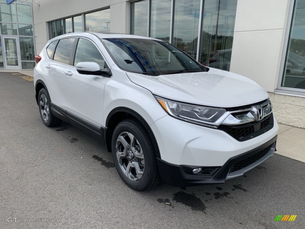 2019 CR-V EX AWD - Platinum White Pearl / Black photo #2