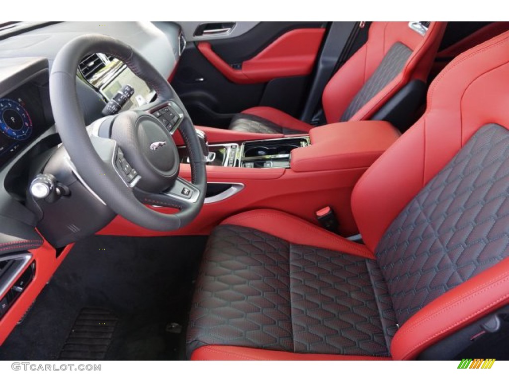 2020 Jaguar F-PACE SVR Front Seat Photo #135461771