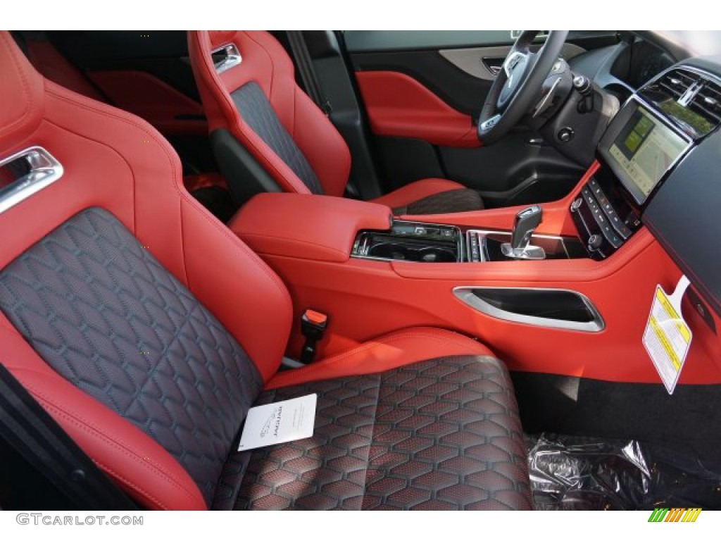 2020 Jaguar F-PACE SVR Front Seat Photo #135461822