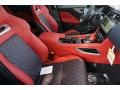 Ebony/Pimento Front Seat Photo for 2020 Jaguar F-PACE #135461822