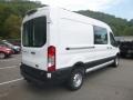 2019 Oxford White Ford Transit Van 250 MR Long  photo #2