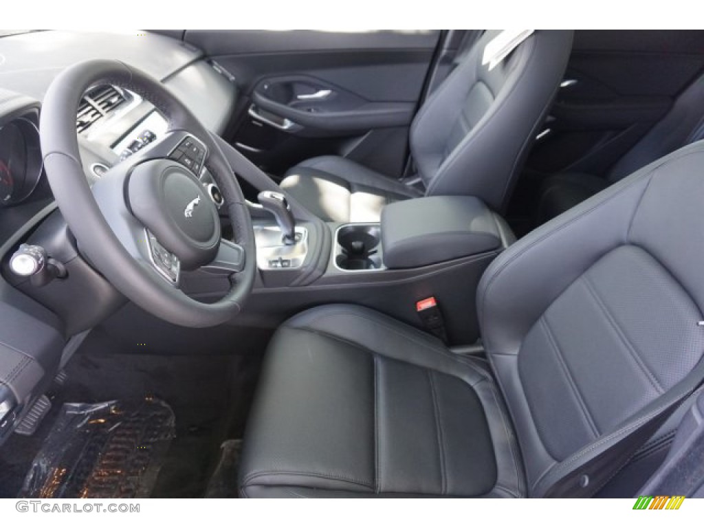 Ebony Interior 2020 Jaguar E-PACE Standard E-PACE Model Photo #135463228