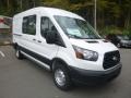 2019 Oxford White Ford Transit Van 250 MR Long  photo #3
