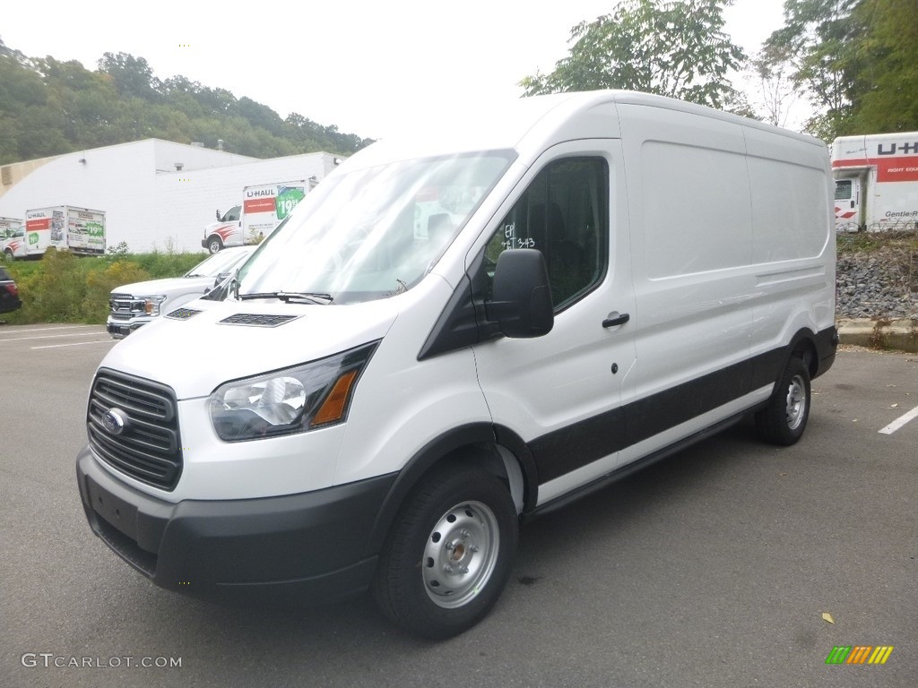 2019 Transit Van 250 MR Long - Oxford White / Charcoal black photo #5