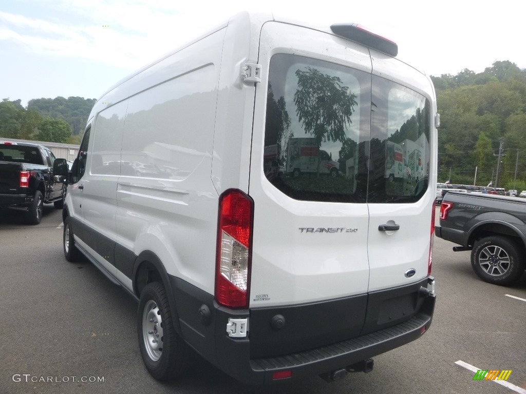 2019 Transit Van 250 MR Long - Oxford White / Charcoal black photo #6