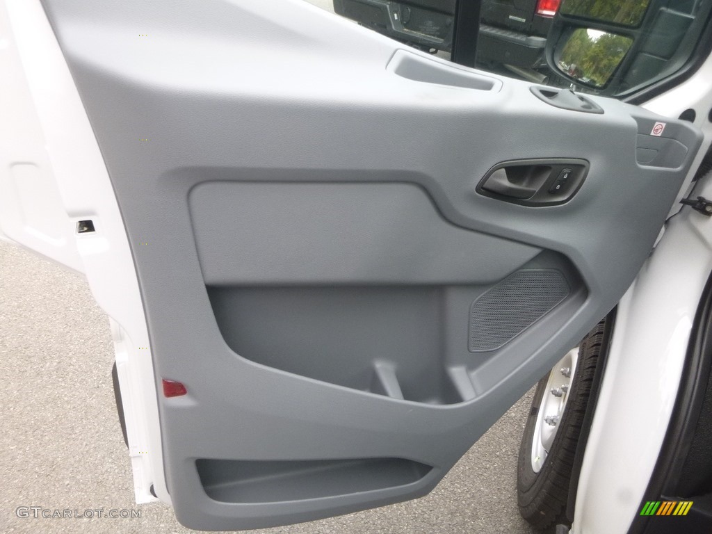 2019 Transit Van 250 MR Long - Oxford White / Charcoal black photo #10
