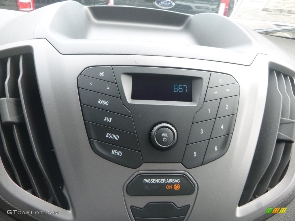 2019 Transit Van 250 MR Long - Oxford White / Charcoal black photo #12