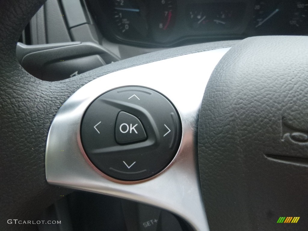 2019 Transit Van 250 MR Long - Oxford White / Charcoal black photo #13