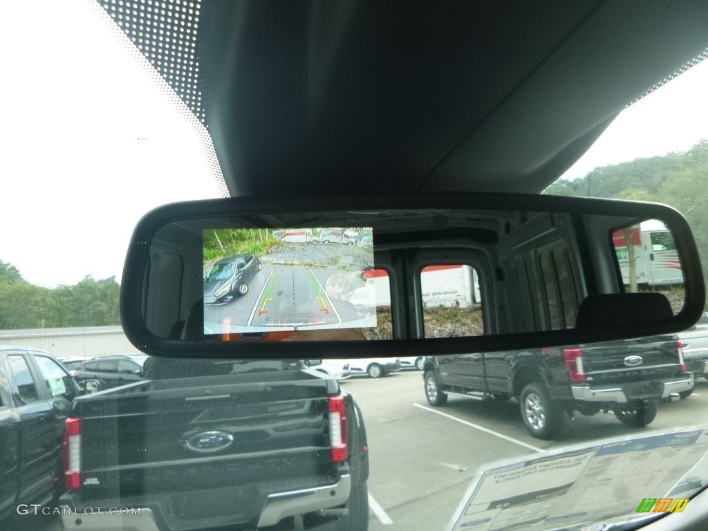 2019 Transit Van 250 MR Long - Oxford White / Charcoal black photo #14
