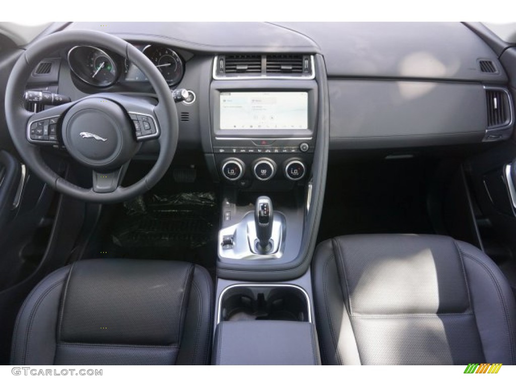 2020 Jaguar E-PACE Standard E-PACE Model Ebony Dashboard Photo #135463574