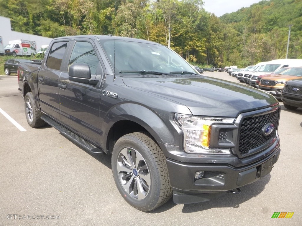 2019 F150 STX SuperCrew 4x4 - Magnetic / Earth Gray photo #3