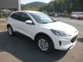 2020 Star White Metallic Tri-Coat Ford Escape SE 4WD  photo #3