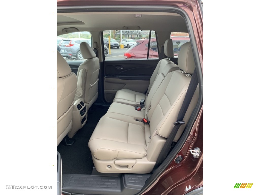 Beige Interior 2020 Honda Pilot EX-L AWD Photo #135465110