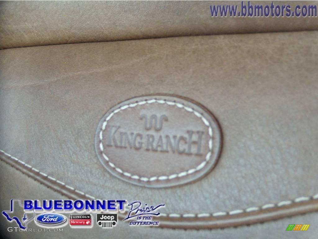 2006 F150 King Ranch SuperCrew - Black / Castano Brown Leather photo #14