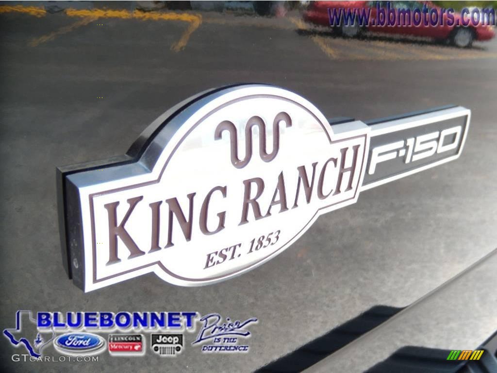2006 F150 King Ranch SuperCrew - Black / Castano Brown Leather photo #23
